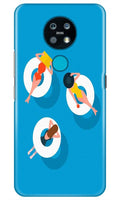 Girlish Mobile Back Case for Nokia 6.2 (Design - 306)