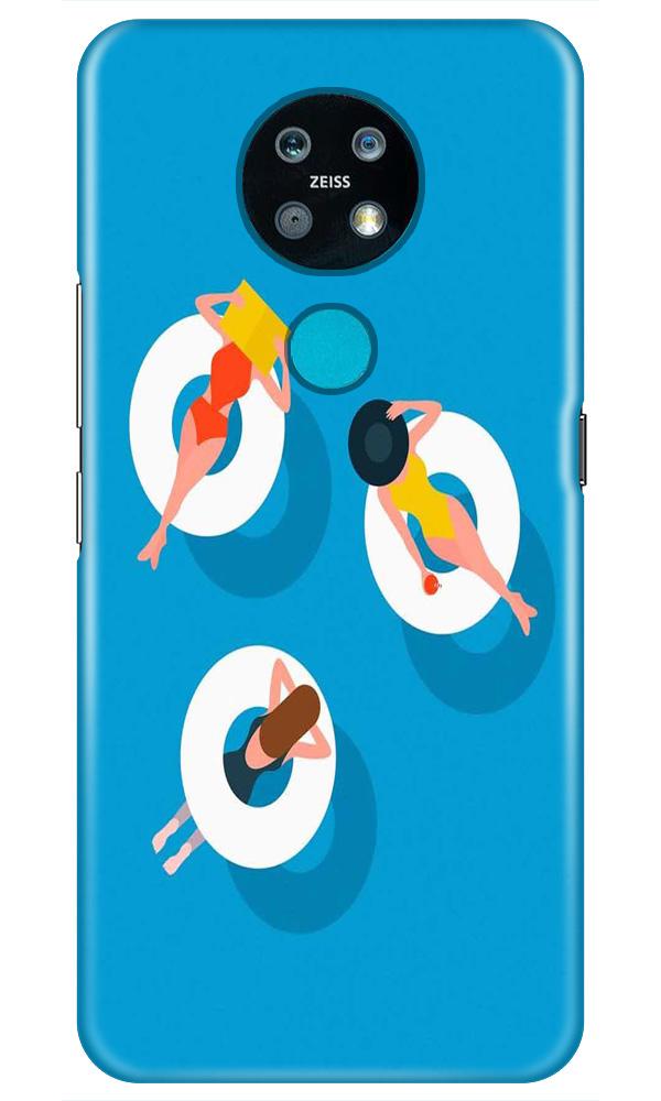 Girlish Mobile Back Case for Nokia 7.2 (Design - 306)