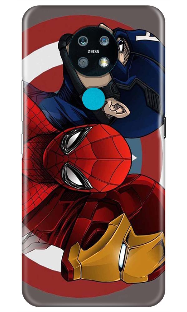 Superhero Mobile Back Case for Nokia 6.2 (Design - 311)