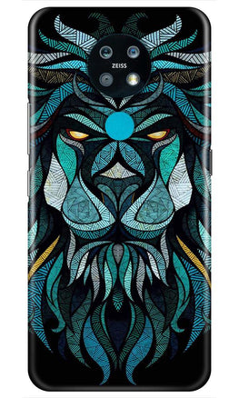 Lion Mobile Back Case for Nokia 7.2 (Design - 314)