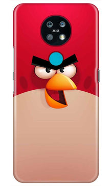 Angry Bird Red Mobile Back Case for Nokia 7.2 (Design - 325)