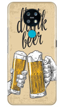 Drink Beer Mobile Back Case for Nokia 7.2 (Design - 328)