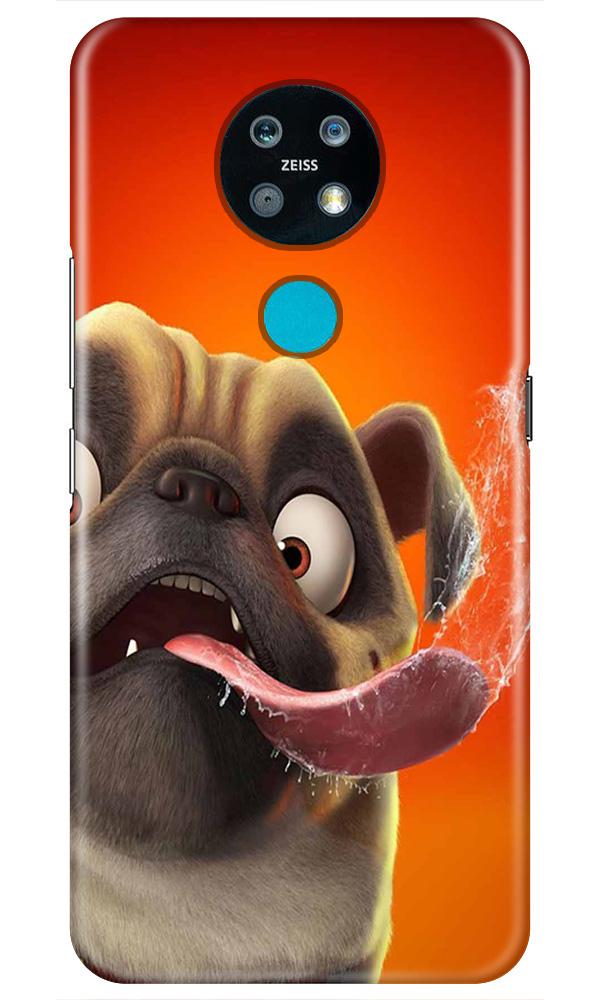 Dog Mobile Back Case for Nokia 7.2 (Design - 343)