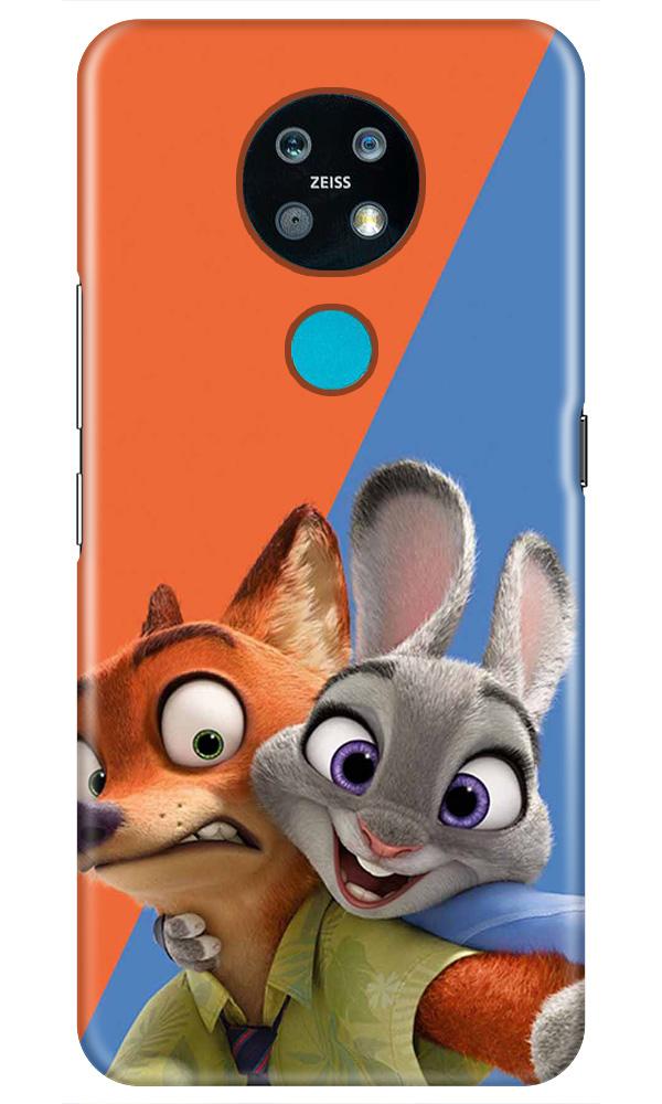 Cartoon Mobile Back Case for Nokia 6.2 (Design - 346)