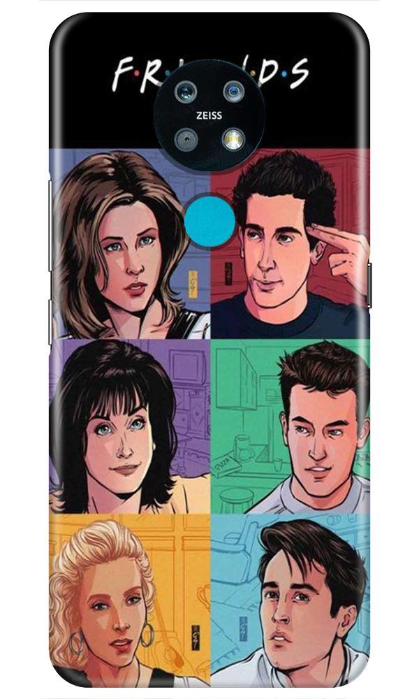 Friends Mobile Back Case for Nokia 7.2 (Design - 357)