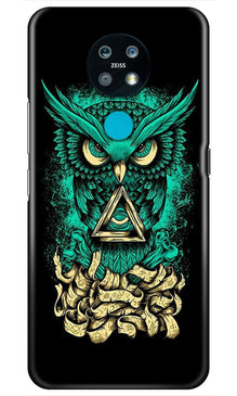 Owl Mobile Back Case for Nokia 7.2 (Design - 358)
