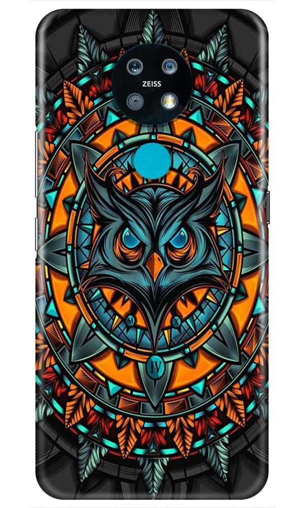 Owl Mobile Back Case for Nokia 6.2 (Design - 360)