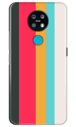 Color Pattern Mobile Back Case for Nokia 7.2 (Design - 369)