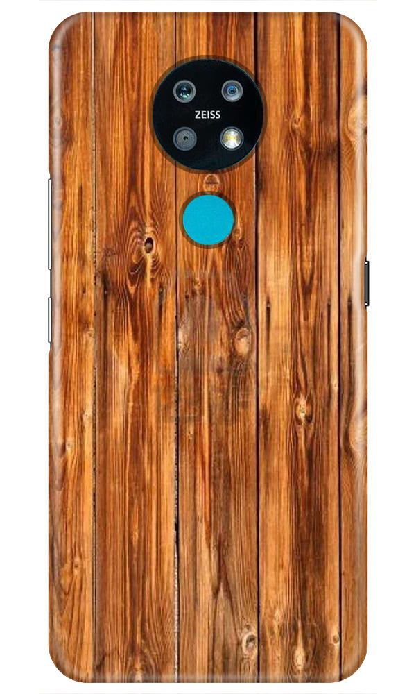 Wooden Texture Mobile Back Case for Nokia 7.2 (Design - 376)