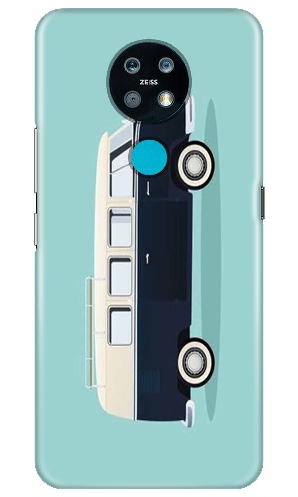 Travel Bus Mobile Back Case for Nokia 7.2 (Design - 379)