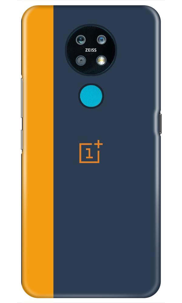 Oneplus Logo Mobile Back Case for Nokia 7.2 (Design - 395)