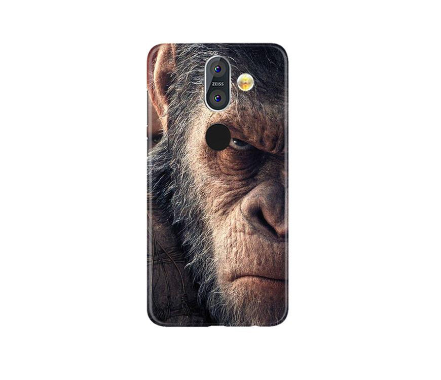 Angry Ape Mobile Back Case for Nokia 8.1 (Design - 316)