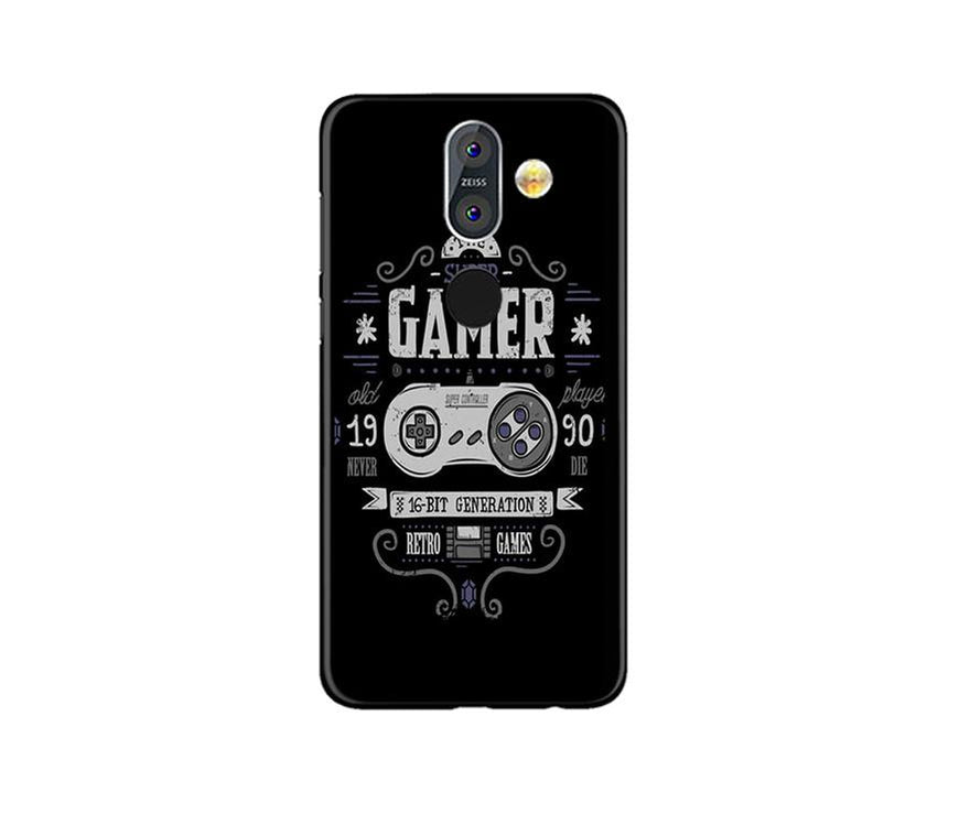 Gamer Mobile Back Case for Nokia 8.1 (Design - 330)