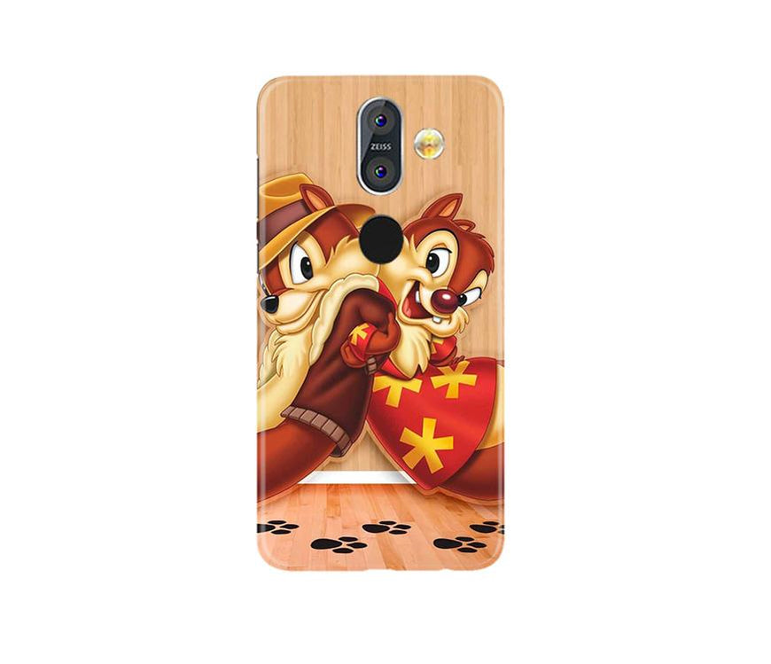 Chip n Dale Mobile Back Case for Nokia 8.1 (Design - 335)