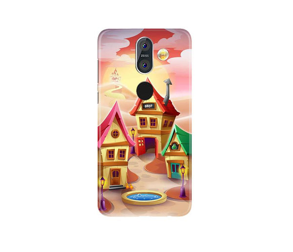Sweet Home Mobile Back Case for Nokia 8.1 (Design - 338)