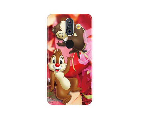 Chip n Dale Mobile Back Case for Nokia 8.1 (Design - 349)