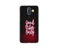 Good Vibes Only Mobile Back Case for Nokia 8.1 (Design - 354)