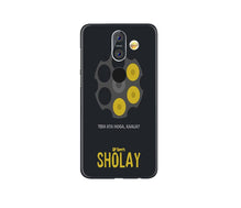 Sholay Mobile Back Case for Nokia 8.1 (Design - 356)
