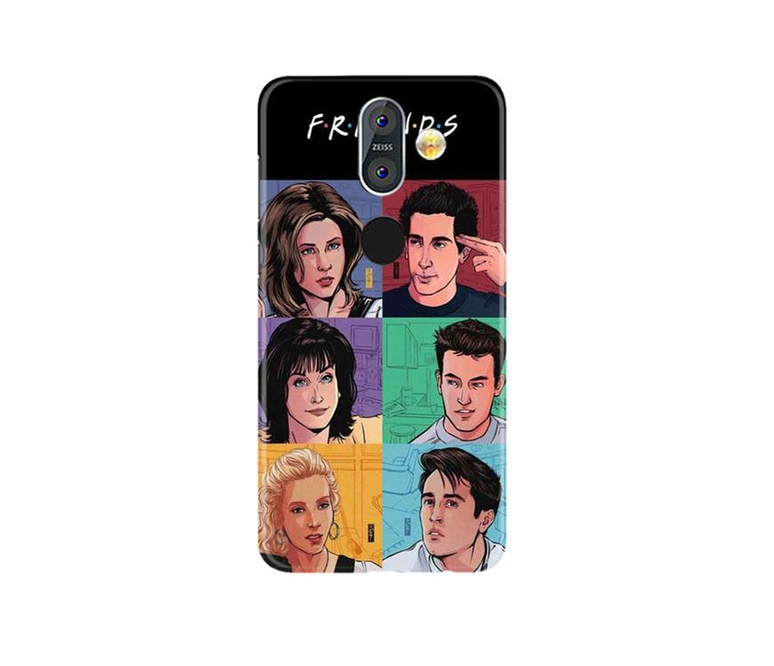 Friends Mobile Back Case for Nokia 8.1 (Design - 357)