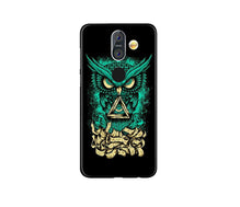 Owl Mobile Back Case for Nokia 8.1 (Design - 358)
