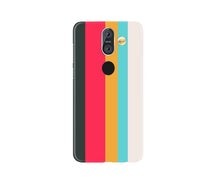 Color Pattern Mobile Back Case for Nokia 8.1 (Design - 369)