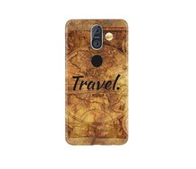 Travel Mobile Back Case for Nokia 8.1 (Design - 375)