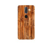 Wooden Texture Mobile Back Case for Nokia 8.1 (Design - 376)