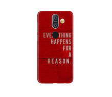 Everything Happens Reason Mobile Back Case for Nokia 8.1 (Design - 378)