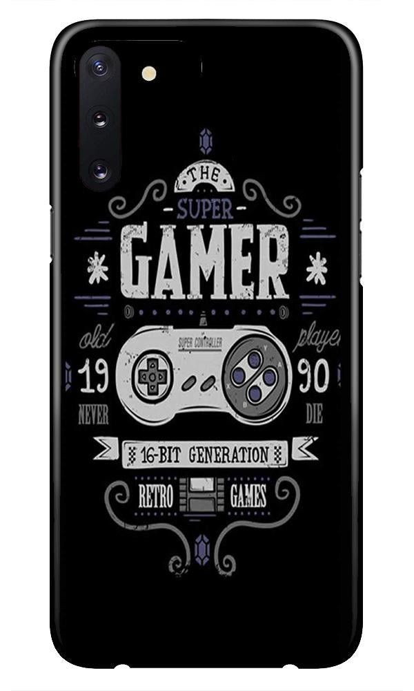 Gamer Mobile Back Case for Samsung Galaxy Note 10 Plus(Design - 330)