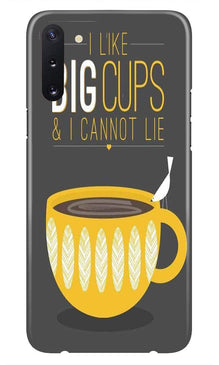 Big Cups Coffee Mobile Back Case for Samsung Galaxy Note 10  (Design - 352)