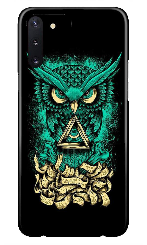 Owl Mobile Back Case for Samsung Galaxy Note 10 Plus  (Design - 358)
