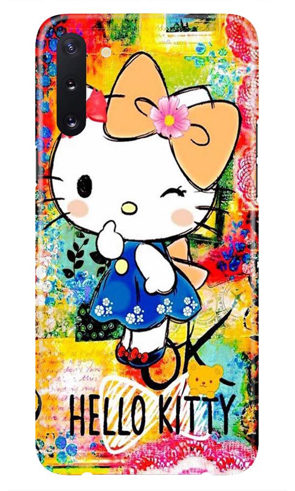 Hello Kitty Mobile Back Case for Samsung Galaxy Note 10 Plus  (Design - 362)
