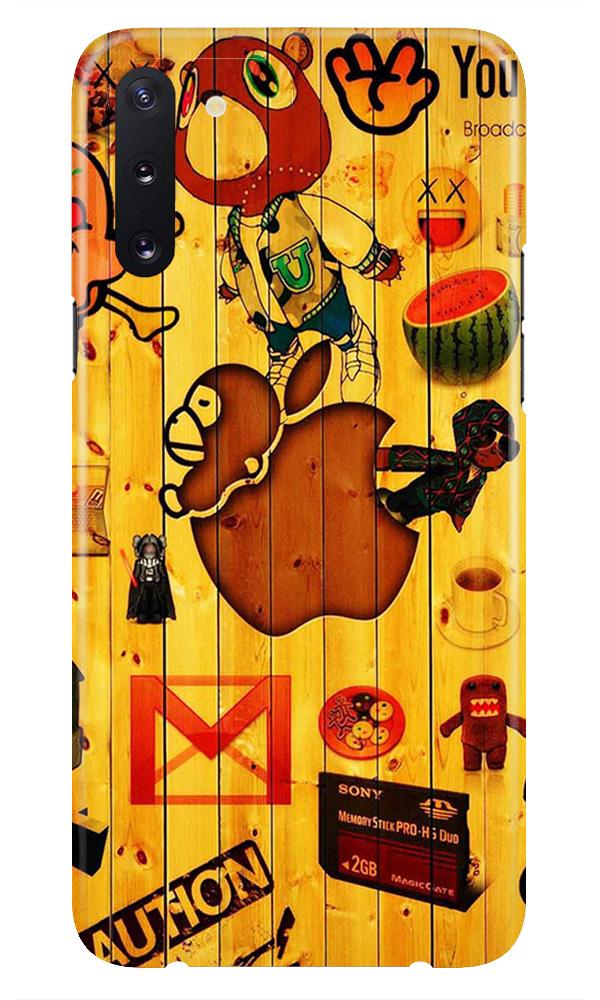 Wooden Texture Mobile Back Case for Samsung Galaxy Note 10 Plus  (Design - 367)