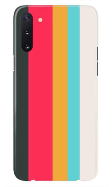 Color Pattern Mobile Back Case for Samsung Galaxy Note 10  (Design - 369)