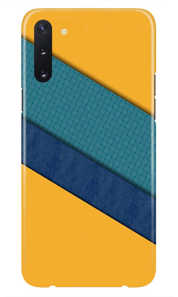 Diagonal Pattern Mobile Back Case for Samsung Galaxy Note 10 Plus  (Design - 370)