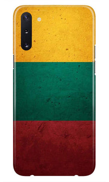 Color Pattern Mobile Back Case for Samsung Galaxy Note 10 Plus  (Design - 374)