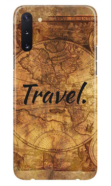 Travel Mobile Back Case for Samsung Galaxy Note 10 Plus  (Design - 375)