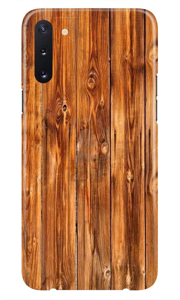 Wooden Texture Mobile Back Case for Samsung Galaxy Note 10 Plus  (Design - 376)
