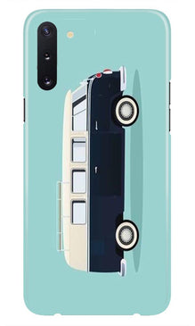 Travel Bus Mobile Back Case for Samsung Galaxy Note 10 Plus  (Design - 379)