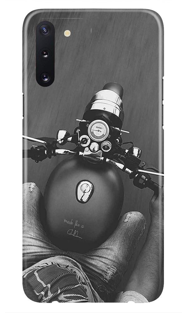 Royal Enfield Mobile Back Case for Samsung Galaxy Note 10 Plus  (Design - 382)