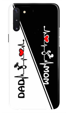 Love Mom Dad Mobile Back Case for Samsung Galaxy Note 10 Plus  (Design - 385)
