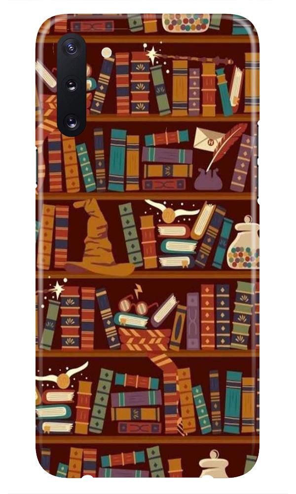 Book Shelf Mobile Back Case for Samsung Galaxy Note 10  (Design - 390)
