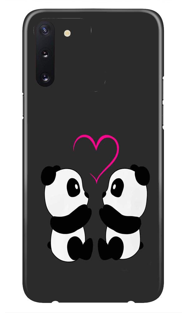 Panda Love Mobile Back Case for Samsung Galaxy Note 10 Plus  (Design - 398)
