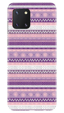 Zigzag line pattern3 Mobile Back Case for Samsung Note 10 Lite (Design - 11)