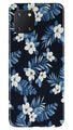 White flowers Blue Background2 Case for Samsung Note 10 Lite
