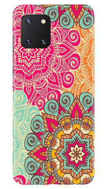 Rangoli art2 Mobile Back Case for Samsung Note 10 Lite (Design - 29)