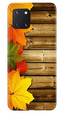 Wooden look3 Mobile Back Case for Samsung Note 10 Lite (Design - 61)