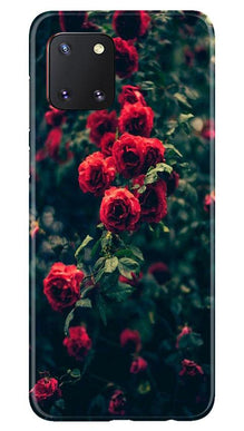 Red Rose Mobile Back Case for Samsung Note 10 Lite (Design - 66)
