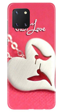Just love Mobile Back Case for Samsung Note 10 Lite (Design - 88)