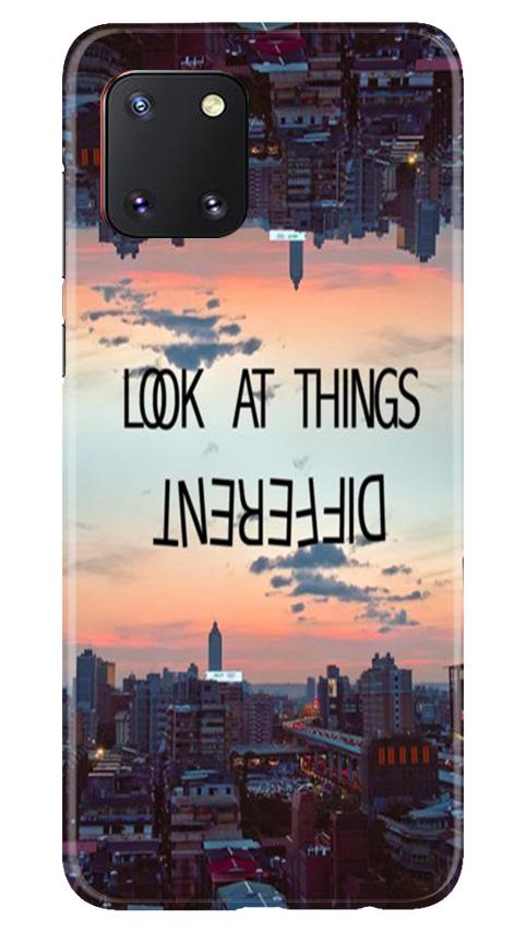 Look at things different Case for Samsung Note 10 Lite